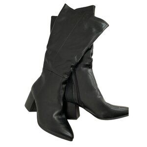 Lane Bryant Women's Dream Cloud Knee-High Boot 11W Black Wide Calf NWT 8771